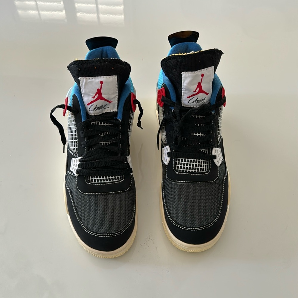 jordan 4 retro union off noir mens